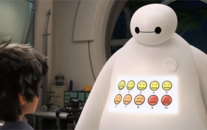 Baymax is revealed to Hiro for the first time.